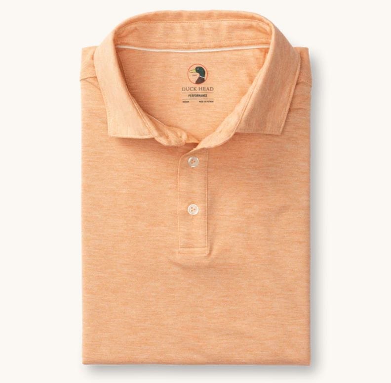 Duck Head Men's Short Sleeve Summerford Performance Polo