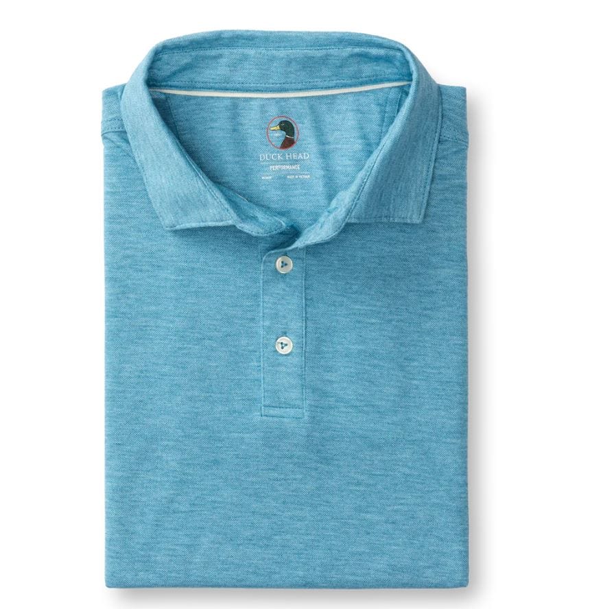Duck Head Men's Short Sleeve Summerford Performance Polo