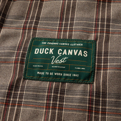 Duck Head Waxed Duck Canvas Quilted Vest - Men's