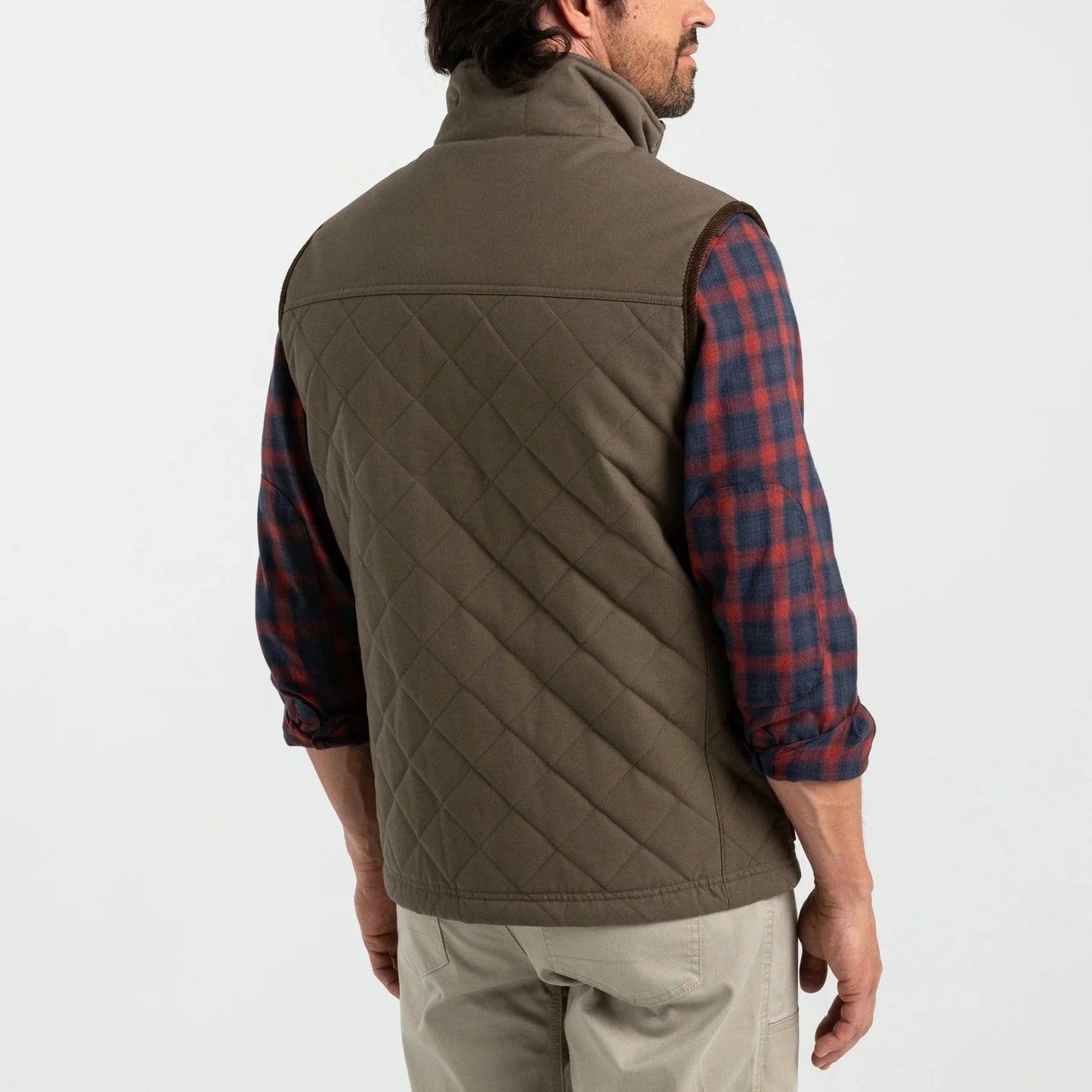 Duck Head Waxed Duck Canvas Quilted Vest - Men's