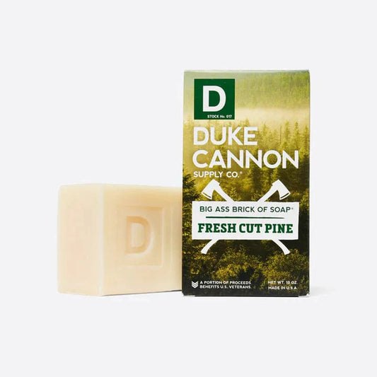 Duke Cannon Big A** Brick of Soap Fresh Cut Pine - Men's