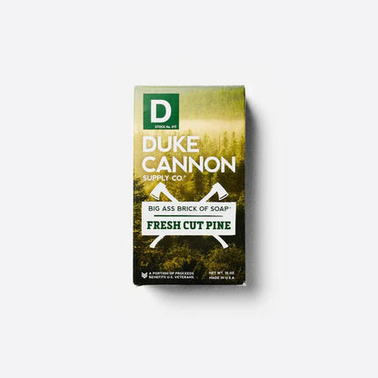 Duke Cannon Big A** Brick of Soap Fresh Cut Pine - Men's