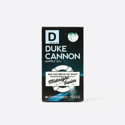 Duke Cannon Big A** Brick of Soap Midnight Swim