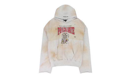 DIRTY MELANGE REWORKED SPORT HOODIE "Grey"