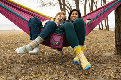 Eno Doublenest Hammock in Seafoam Berry Melon