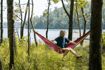 Eno Doublenest Hammock in Seafoam Berry Melon