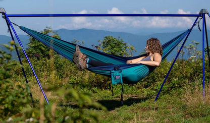 Eno Singlenest Hammock in Seafoam / Navy
