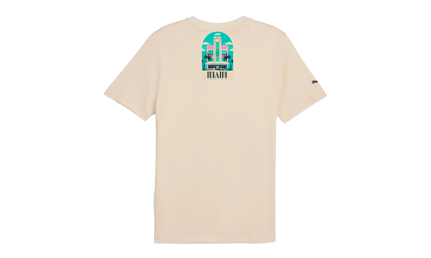 F1 MIAMI TEE "White"