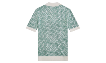 Column Monogram Polo Shirt "Green"