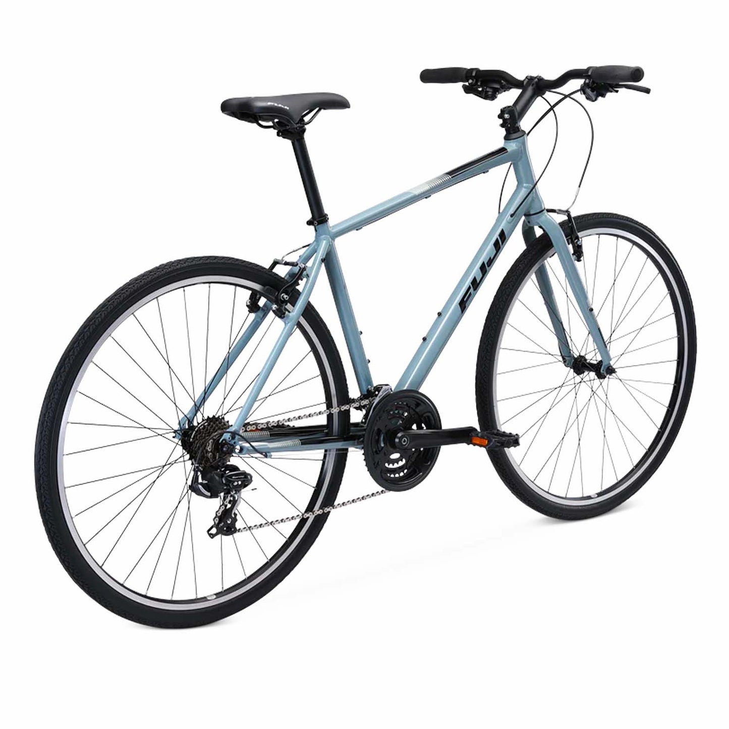 Fuji Absolute 2.1, Shimano Tourney, Rim, Cool Grey (Gray)