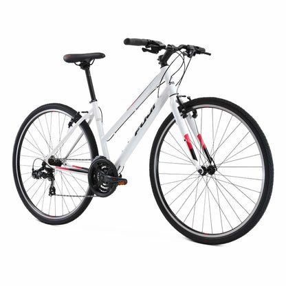 Fuji Absolute 2.1 ST, Shimano Tourney, Rim, Pearl White