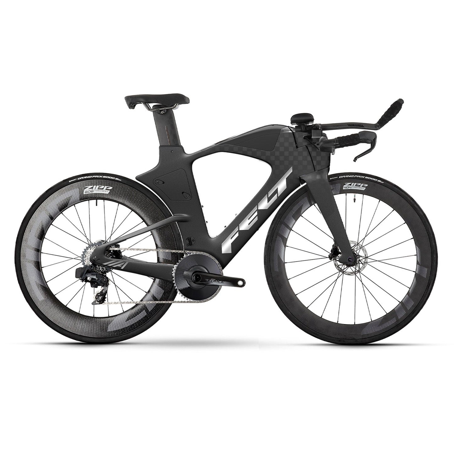 Felt IA 2.0 Pro, 2025, SRAM Force AXS, Full Black Carbon, 54cm