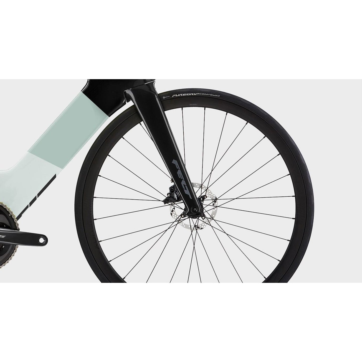 Felt IAX Advanced 105, Time Trail Bike, Sage White