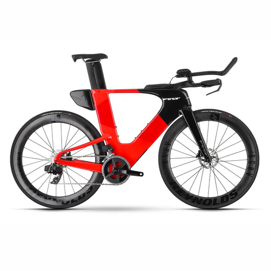 Felt IAX Advanced Rival Etap AXS, Time Trail Bike, Gloss Hibiscus Red 2025
