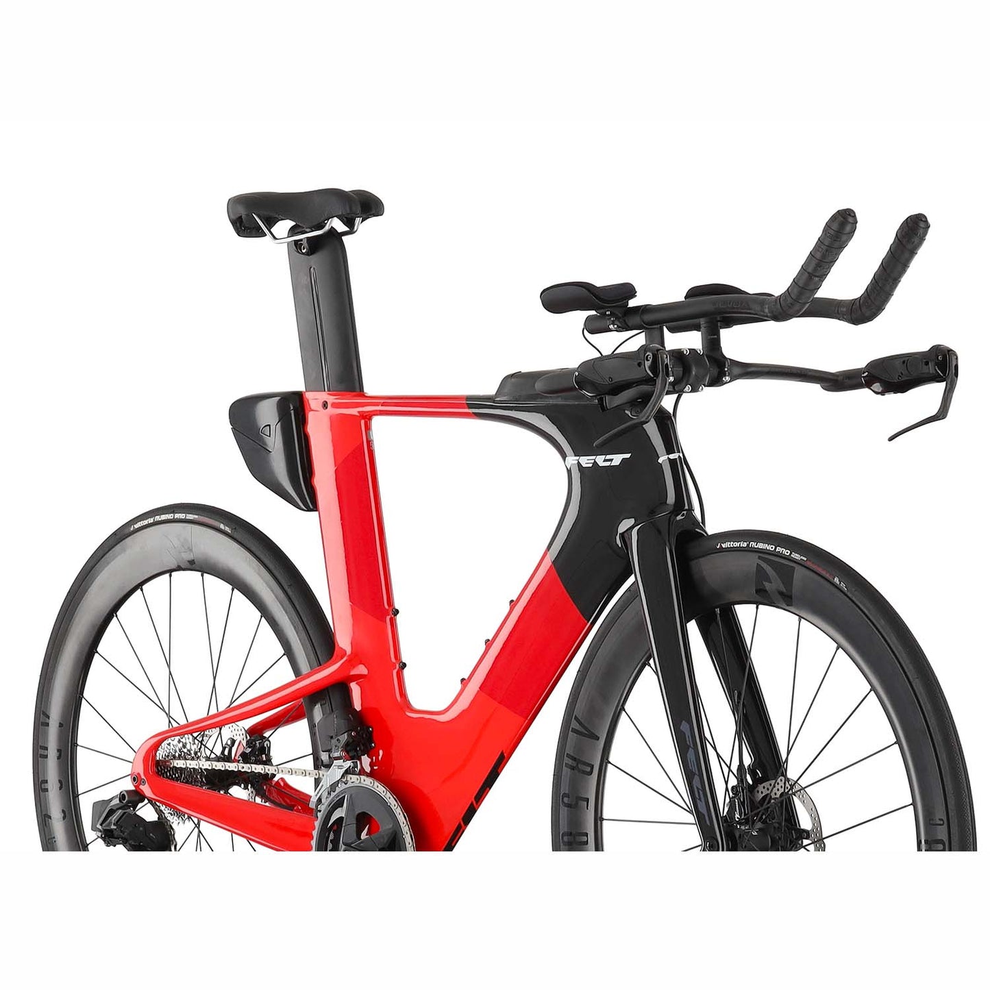 Felt IAX Advanced Rival Etap AXS, Time Trail Bike, Gloss Hibiscus Red 2025