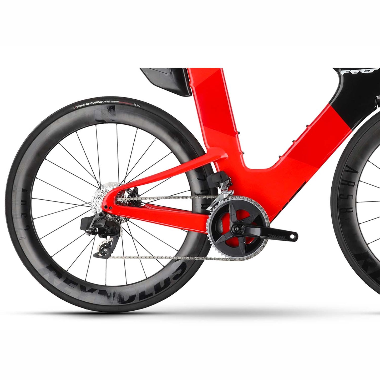 Felt IAX Advanced Rival Etap AXS, Time Trail Bike, Gloss Hibiscus Red 2025