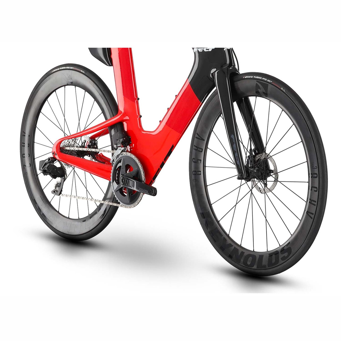 Felt IAX Advanced Rival Etap AXS, Time Trail Bike, Gloss Hibiscus Red 2025