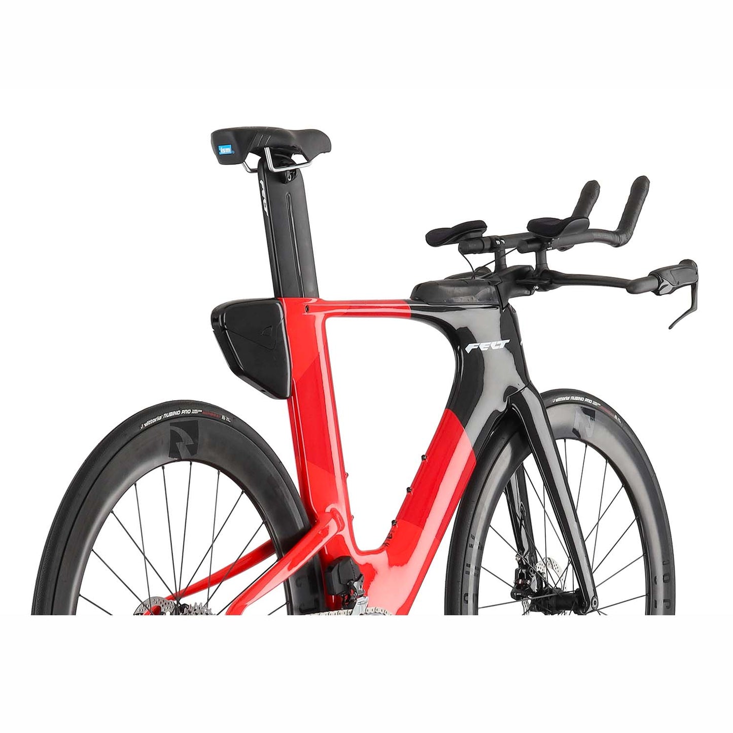 Felt IAX Advanced Rival Etap AXS, Time Trail Bike, Gloss Hibiscus Red 2025