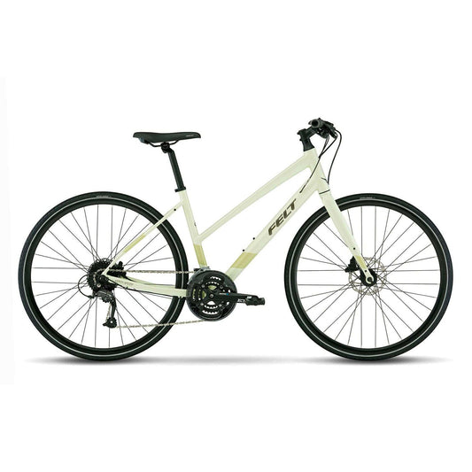 Felt Verza Speed 40 Mid-Step Fitness Hybrid Bike - Reflective Glow Green