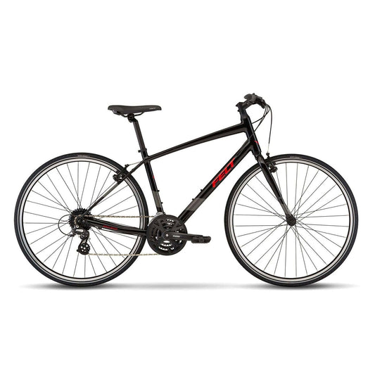 Felt Verza Speed 50 > Hybrid > Shimano Altus > Rim > Reflective > Black/Red