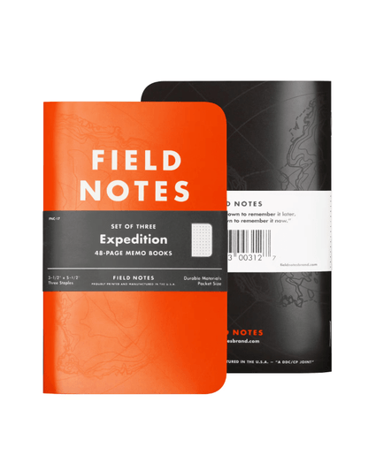 Field Notes Expedition Waterproof Notebook