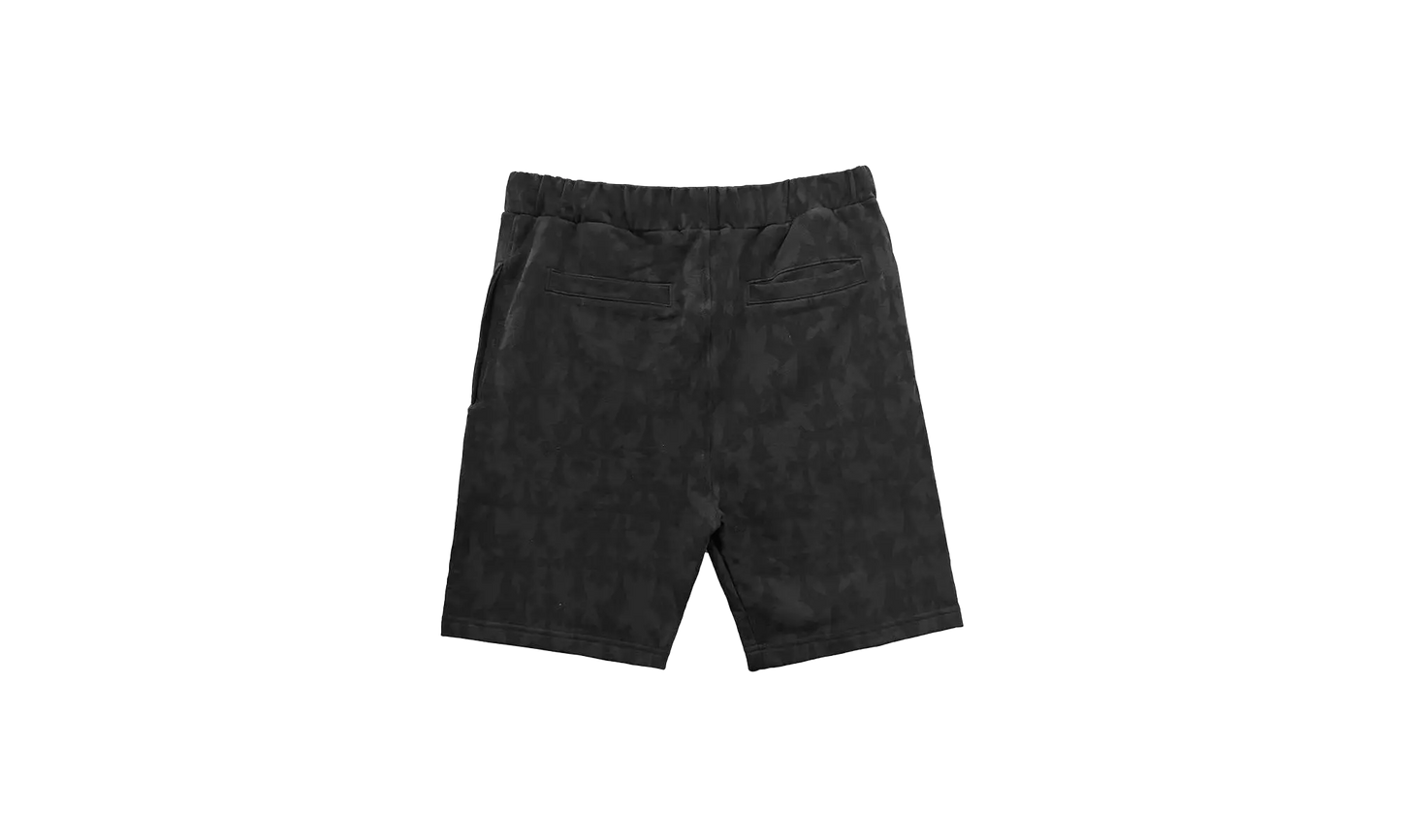 Cemetery Cross Sweatshorts "Black"
