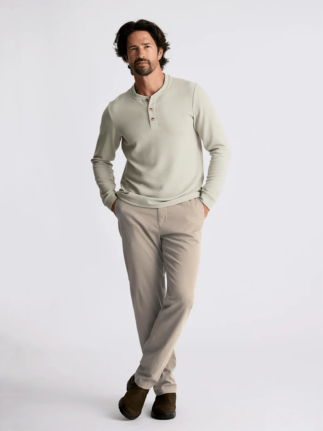 Free Fly Anchor Chino Pant in Vintage Khaki - Men's