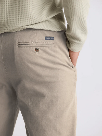Free Fly Anchor Chino Pant in Vintage Khaki - Men's