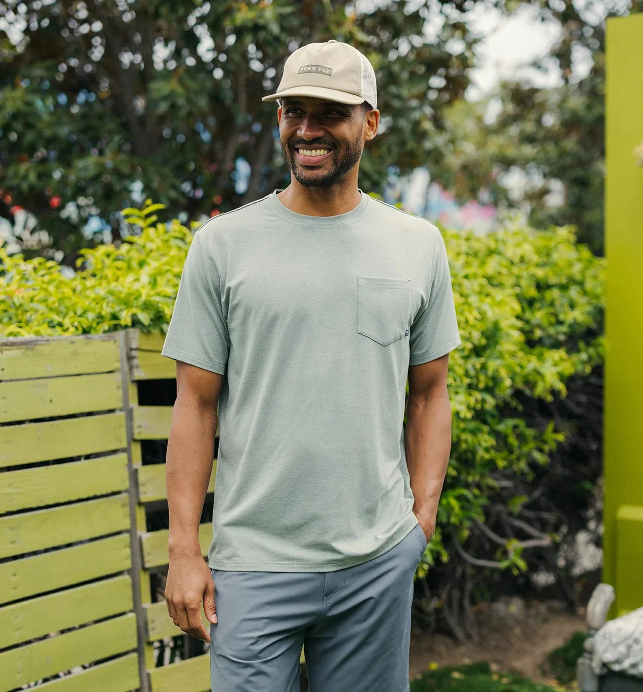 Free Fly Bamboo Flex Pocket T-Shirt - Men's