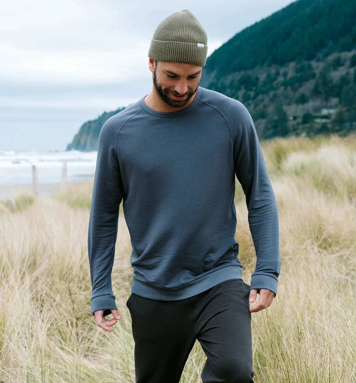 Free Fly Bamboo Lightweight Fleece Crew - Men's