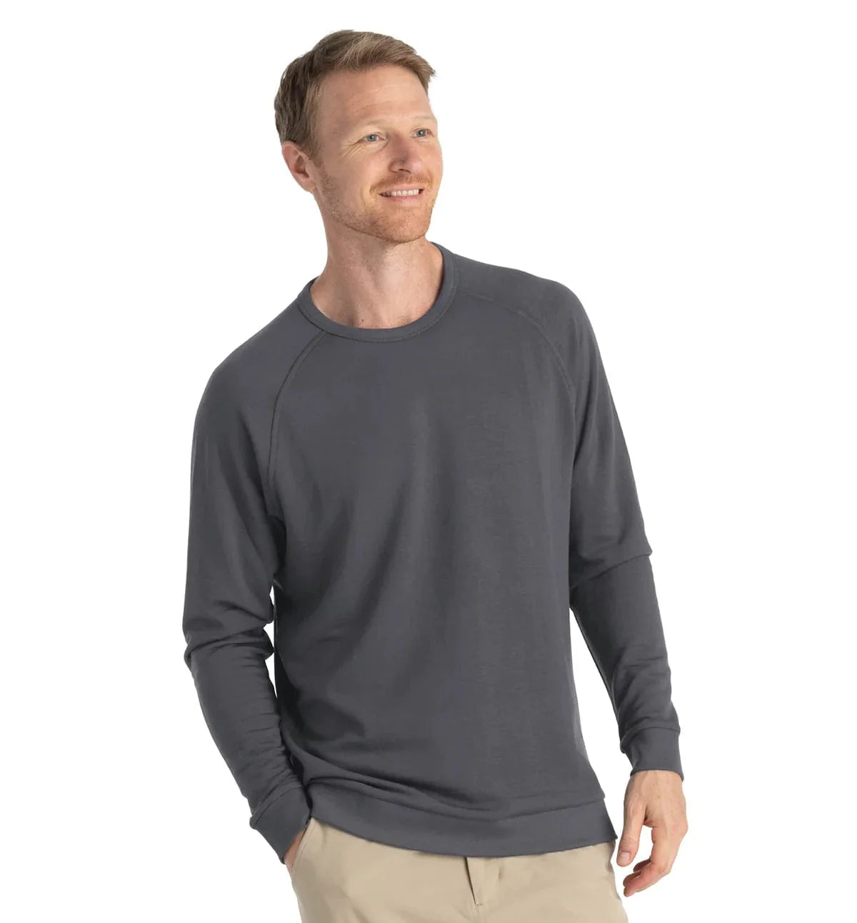 Free Fly Bamboo Lightweight Fleece Crew - Men's