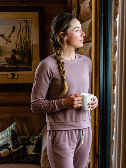 Free Fly Bamboo Lightweight Fleece Crew - Women's
