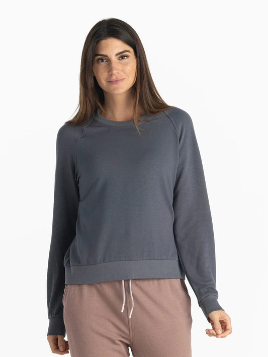 Free Fly Bamboo Lightweight Fleece Crew - Women's