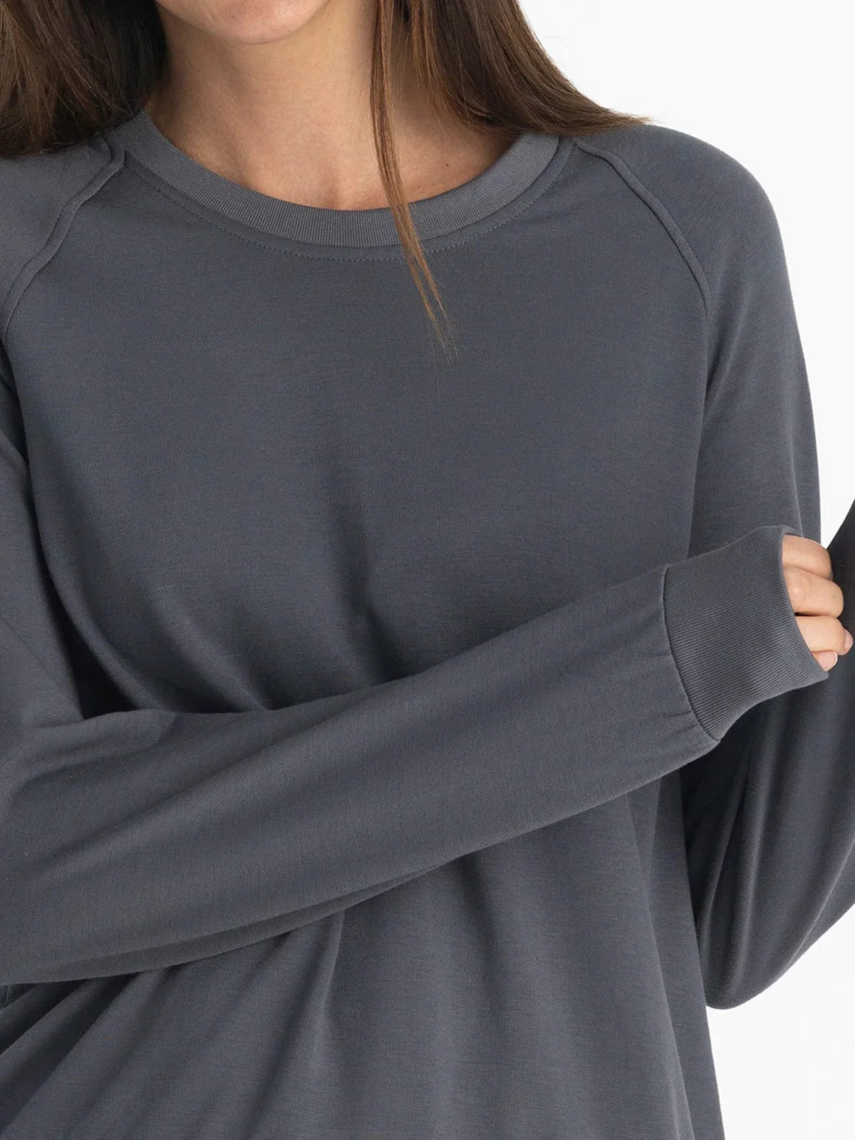 Free Fly Bamboo Lightweight Fleece Crew - Women's