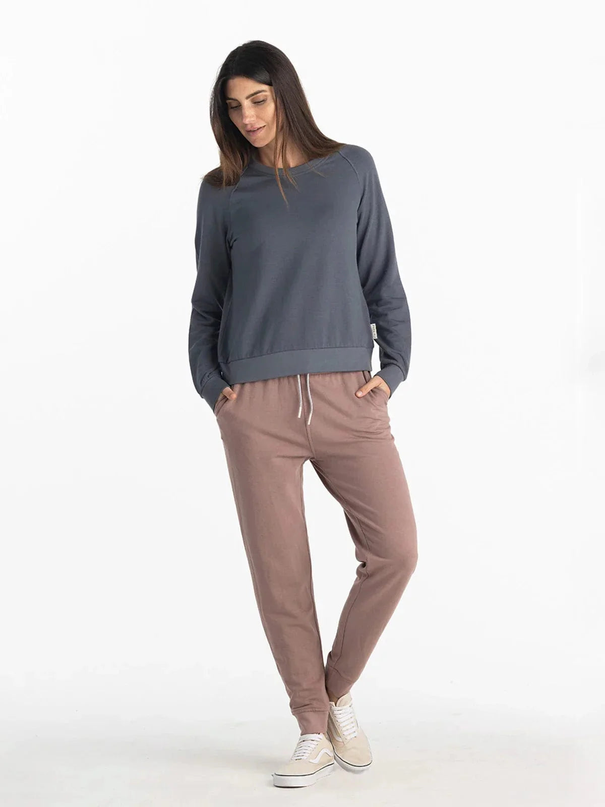 Free Fly Bamboo Lightweight Fleece Crew - Women's