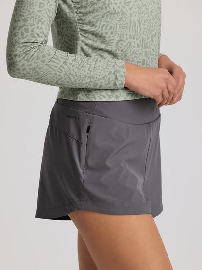 Free Fly Bamboo-Lined Active Breeze Short 3" - Women's