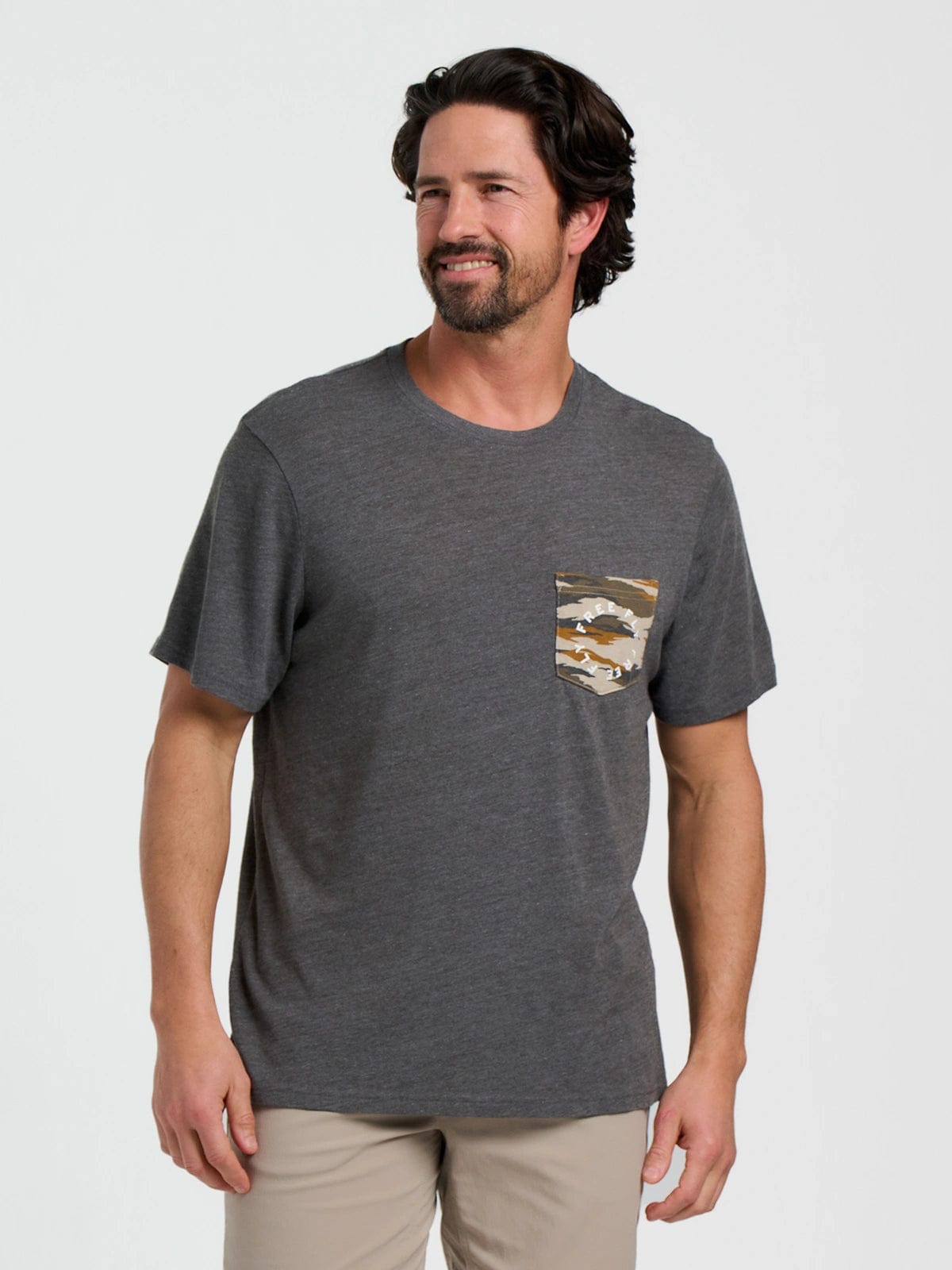 Free Fly Camo Redfish Pocket Tee