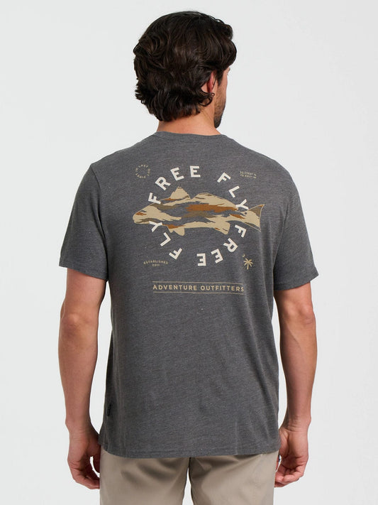 Free Fly Camo Redfish Pocket Tee
