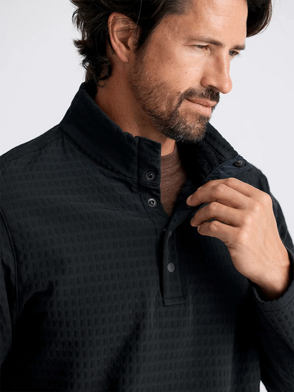 Free Fly Gridback Fleece Snap Pullover - Men's
