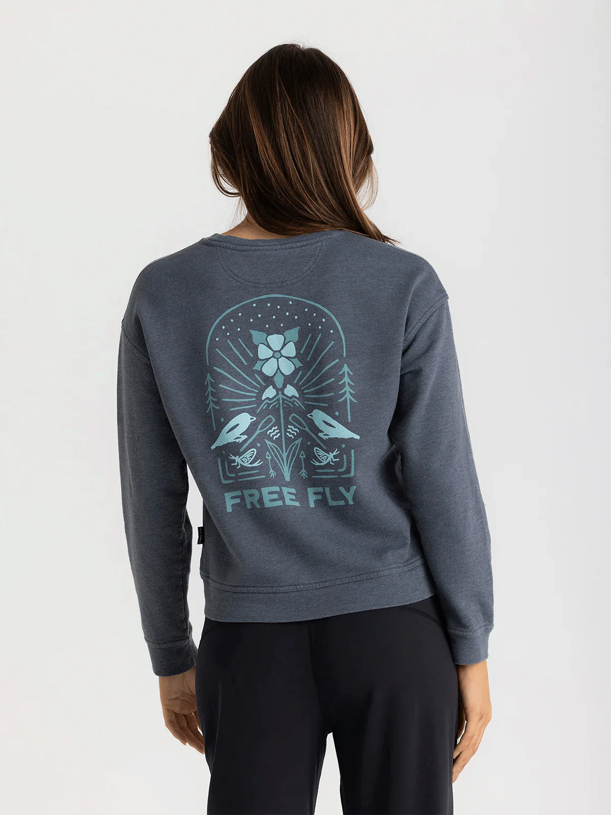 Free Fly Mellow Meadow Crew - Women's