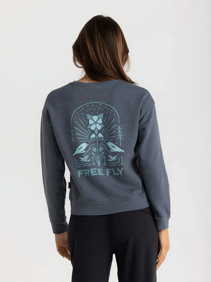 Free Fly Mellow Meadow Crew - Women's