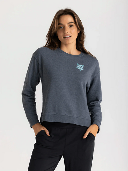 Free Fly Mellow Meadow Crew - Women's