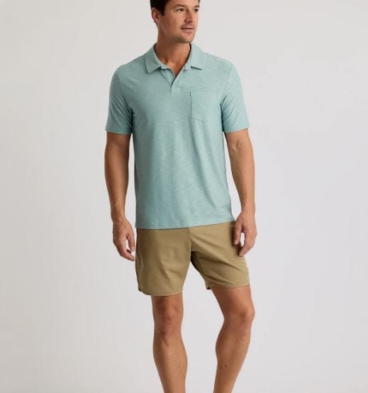 Free Fly Men's Bamboo Slub Polo II
