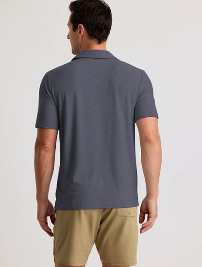 Free Fly Men's Bamboo Slub Polo II