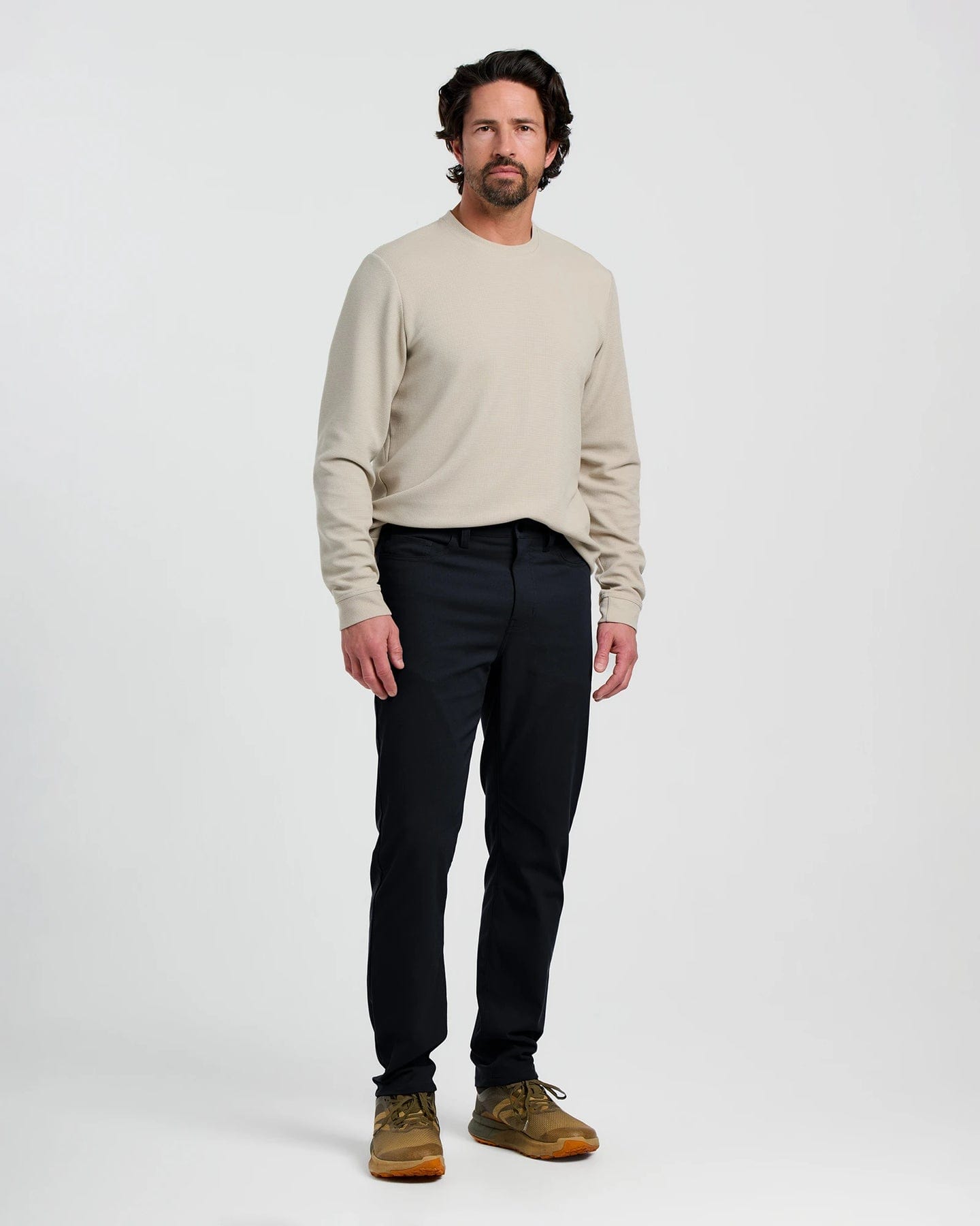 Free Fly Men's Passage 5 Pocket Pant in Black Sand