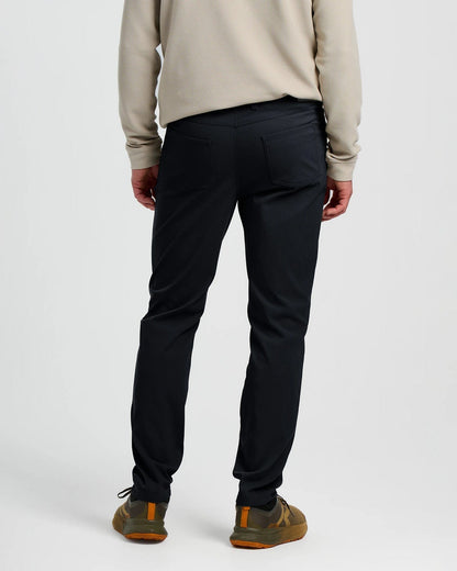 Free Fly Men's Passage 5 Pocket Pant in Black Sand