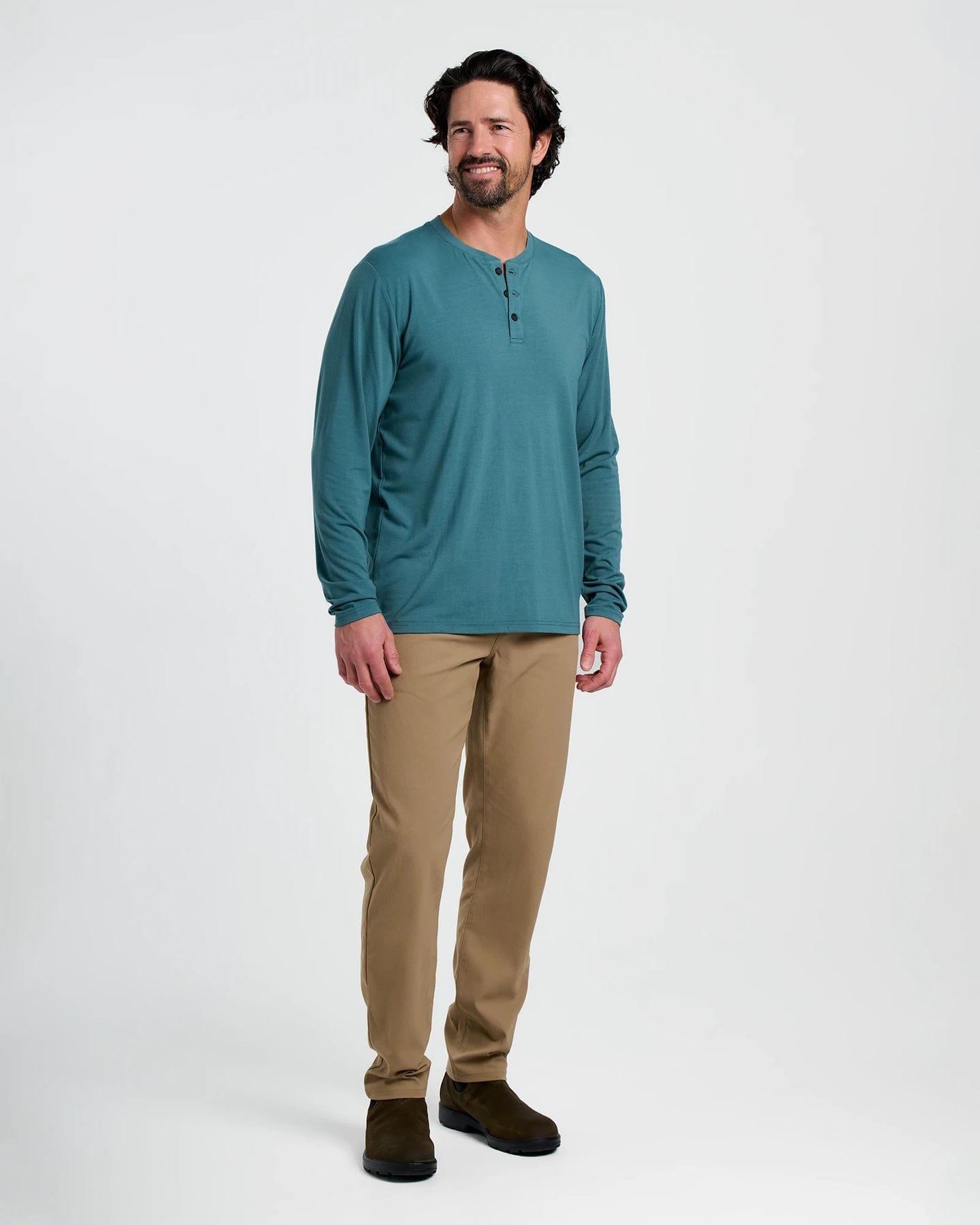 Free Fly Men's Passage 5 Pocket Pant in Dark Khaki