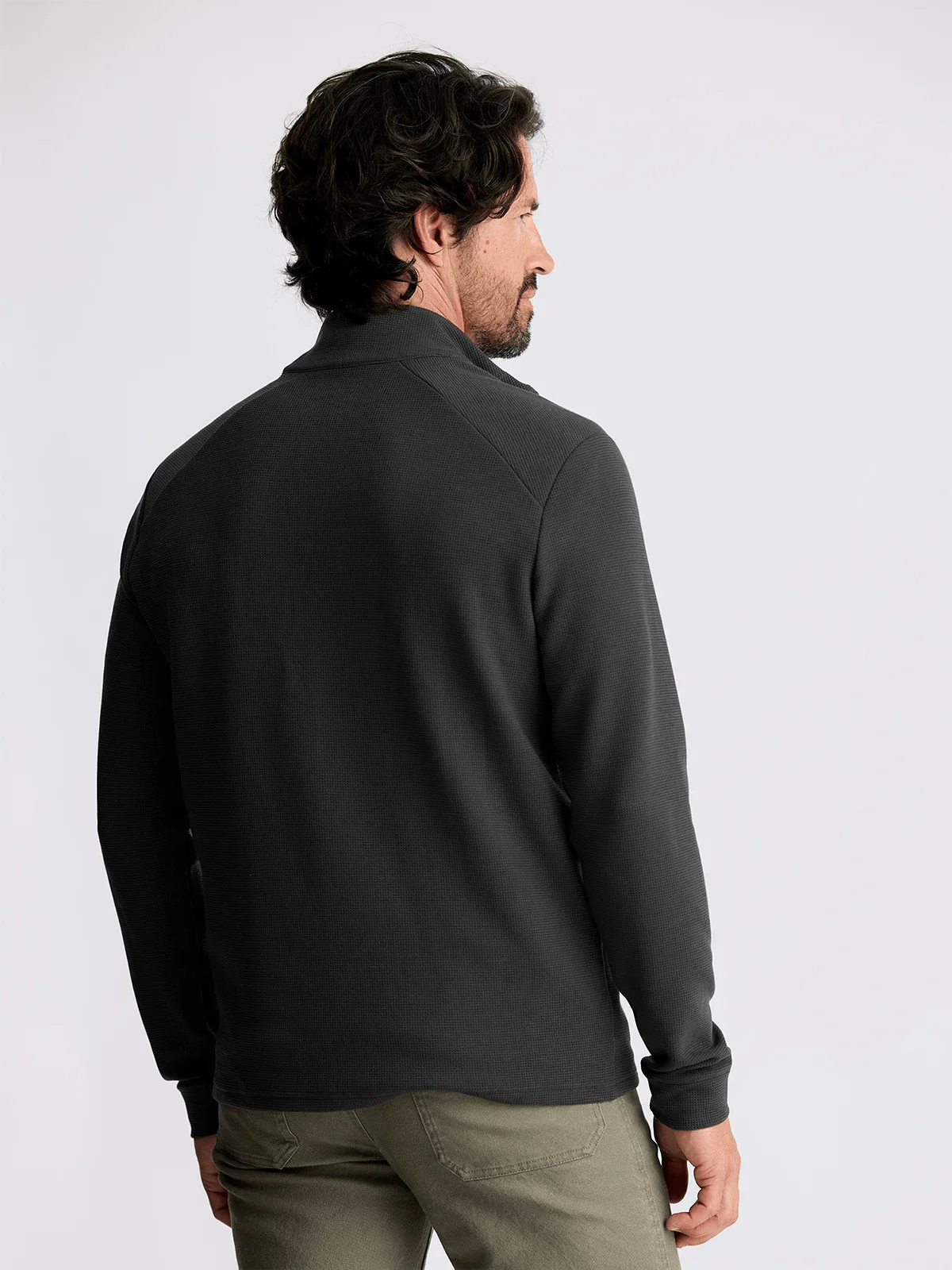 Free Fly Waffle Quarter Zip - Men's