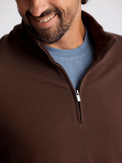 Free Fly Waffle Quarter Zip - Men's