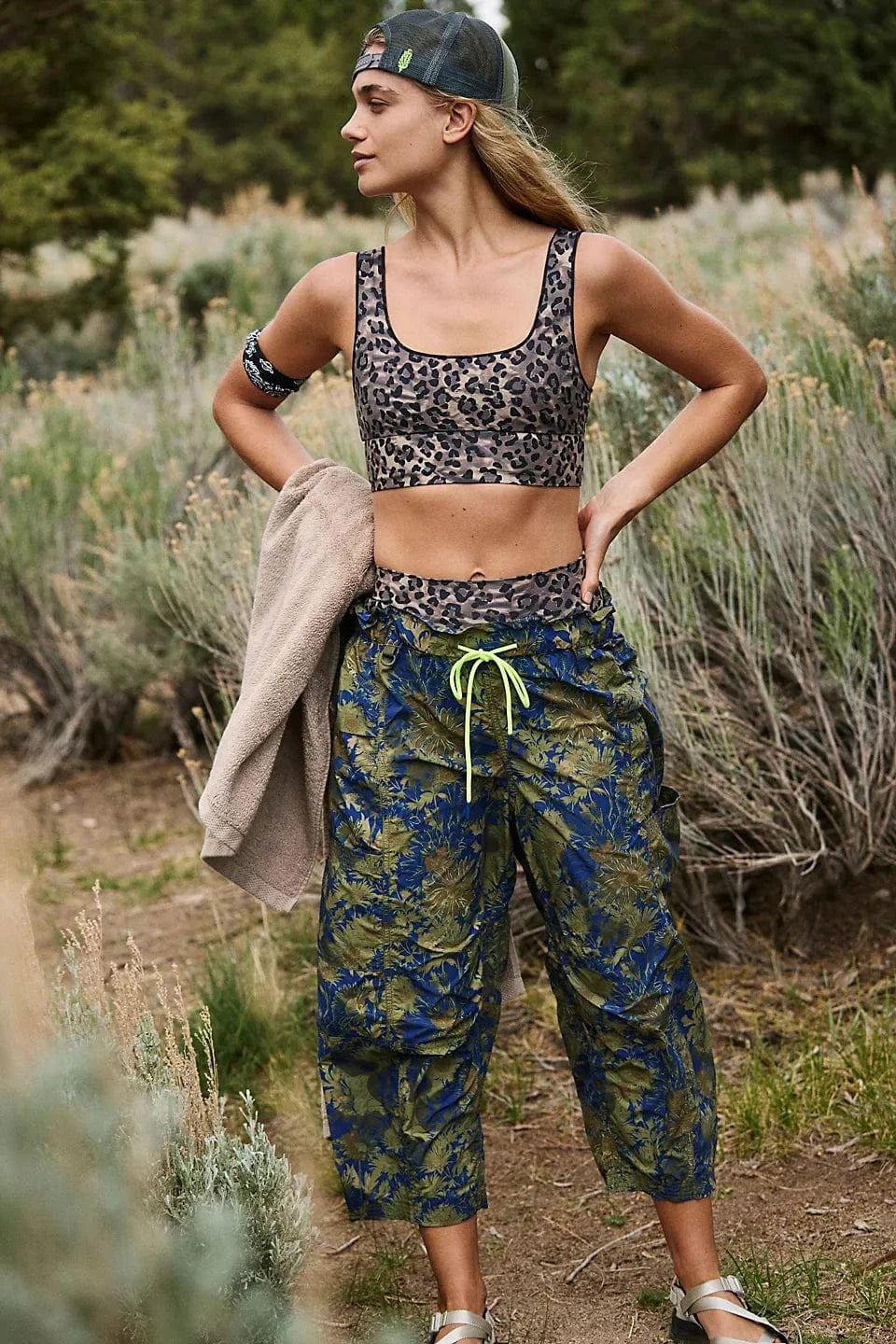 Free People Movement Printed In The Wild Pant